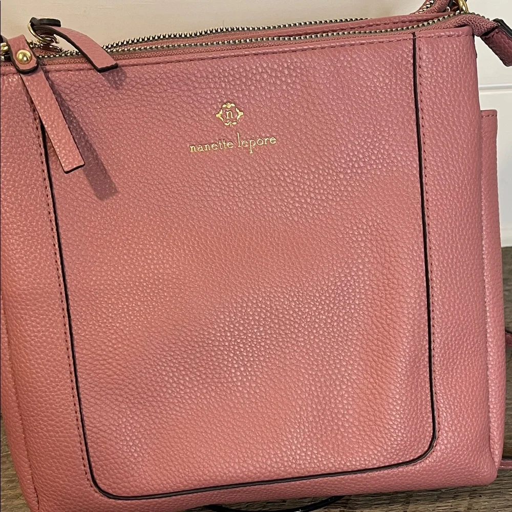 Nanette Lepore Crossbody Bag - Mauve/Pink - Picture 3 of 10